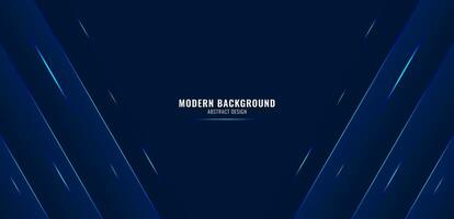 Dark blue background with abstract glowing lines graphic elements. Modern simple texture design. Futuristic technology concept. Perfect for banner, poster, cover, landing page, etc. vector