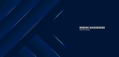 Dark blue background with abstract glowing lines graphic elements. Modern simple texture design. Futuristic technology concept. Perfect for banner, poster, cover, landing page, etc. vector