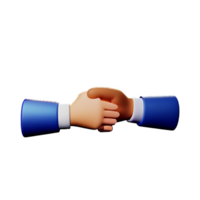 holding hands 3d rendering icon illustration png