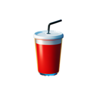 Frisdrank 3d renderen icoon illustratie png