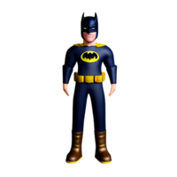 batman 3d rendering icon illustration png