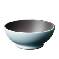 bowl 3d rendering icon illustration png