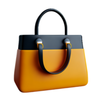 tote bag 3d rendering icon illustration png