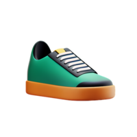 sneakers 3d rendering icon illustration png