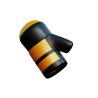 boxing gloves 3d rendering icon illustration png