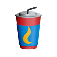 soda 3d rendering icon illustration png