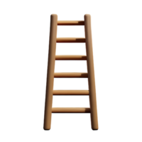 ladder 3d renderen icoon illustratie png