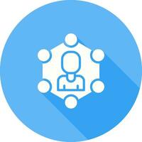 Network Segmentation Vector Icon