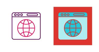 Browser Vector Icon