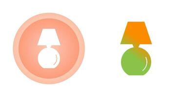 Table Lamp Vector Icon