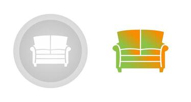 Double Sofa Vector Icon