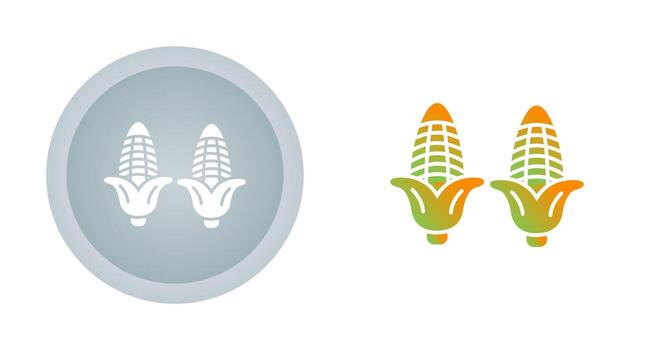icono de vector de maíz