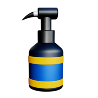 spray 3d rendering icon illustration png