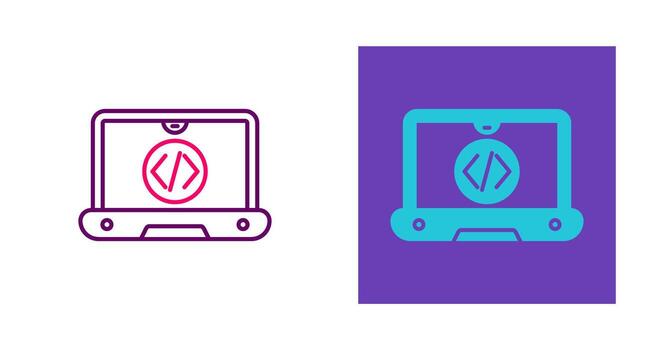 Coding Vector Icon