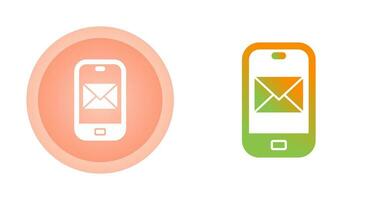 Smartphone mail Vector Icon