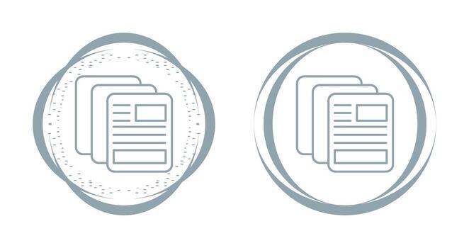 icono de vector de documento