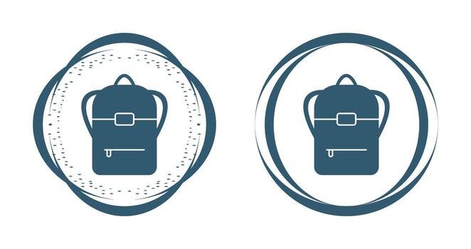 Backpack Vector Icon