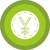 japonés yen vector icono diseño
