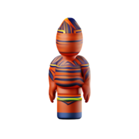 tribal 3d Renderização ícone ilustração png