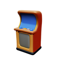 slot machine 3d rendering icon illustration png