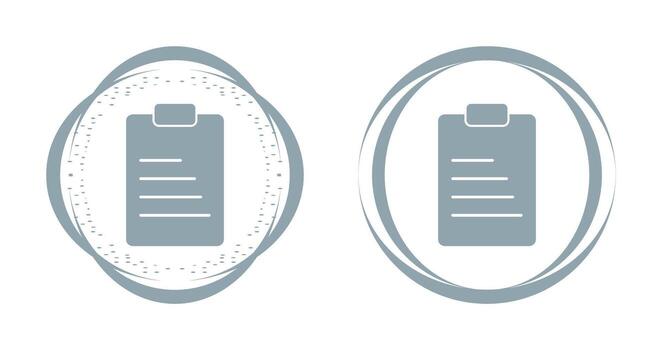 Lab Notes Vector Icon