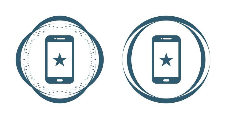 Starred Vector Icon
