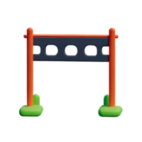 poort 3d renderen icoon illustratie png