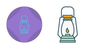 Gas Lamp Vector Icon