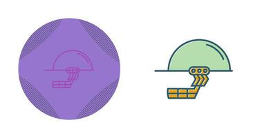 Cricket Helmet Vector Icon