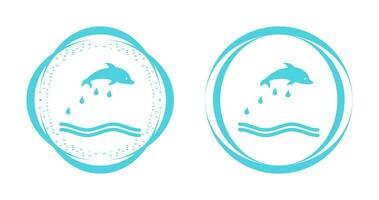 Dolphin Vector Icon