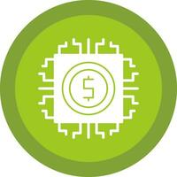 Digital currency Vector Icon Design