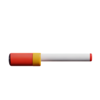 smoking 3d rendering icon illustration png