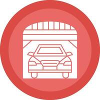 Garage Vector Icon Design