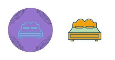 Double Bed Vector Icon