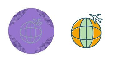 International Flights Vector Icon