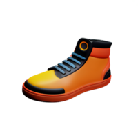 zapatillas 3d representación icono ilustración png