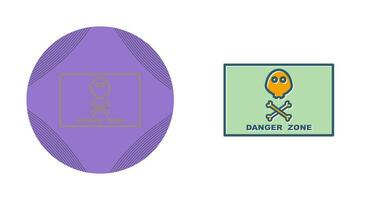 Danger Zone Vector Icon