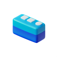 savon 3d le rendu icône illustration png