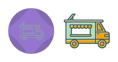 Bakery Truck Vector Icon