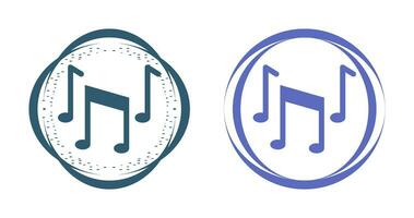 Musical Notes Vector Icon