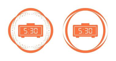 Digital Clock Vector Icon