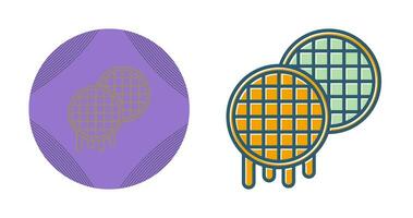 Waffle Vector Icon