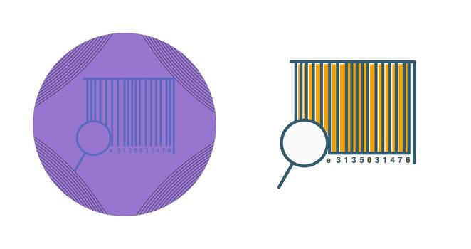 encontrar icono de vector de código