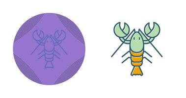 Lobster Vector Icon