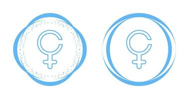 Female Sign Vector Icon