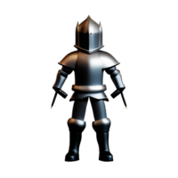 knight 3d rendering icon illustration png