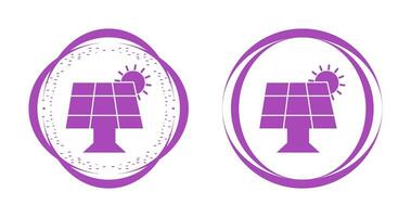 Solar Panel Vector Icon