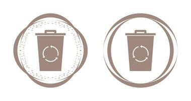 Recycle Bin Vector Icon