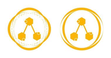 Chemical Structure Vector Icon
