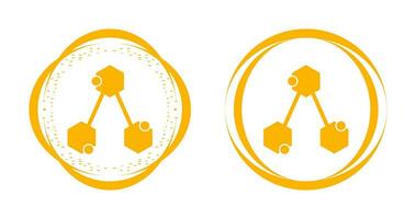 Chemical Structure Vector Icon